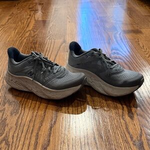 New Balance Gray and White Running Shoes